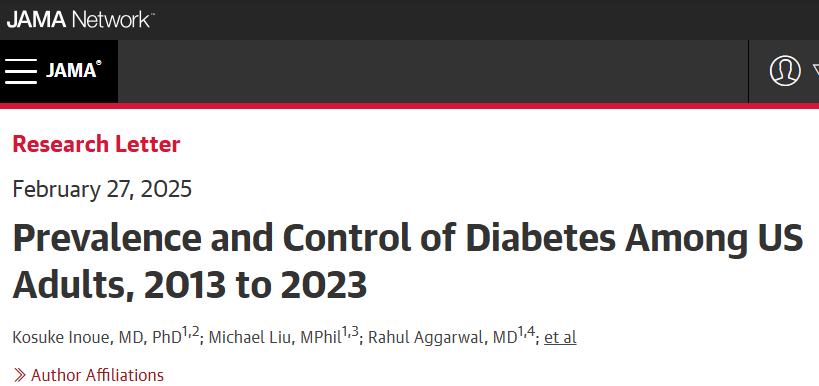 最新，IF=63.1！NHANES数据库2025年首登JAMA主刊